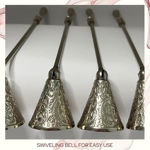 بيدرمان وأولاده مطفأة الشموع التقليدية المزخرفة، 22.86 سم، نيكل in Kuwait