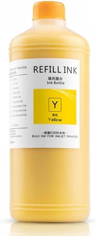 500ML Heat Transfer Sublimation Ink Compatible with Various Printer Models 3800 3880 4800 4880 7700 9700 7800 7880 7600 9600 9800 9880 P800 T3270 T5270(Yellow) in Saudi Arabia