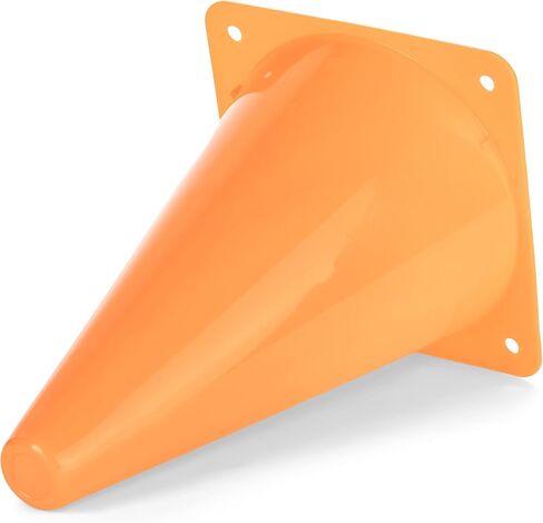 Champion Sports High Visibility 18" Plastic Cone for Athletics and Social Distancing, Flourescent Orange in Kuwait