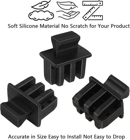 SFP Dust Covers Caps SFP Port Plug Protector Suitable for Open SFP/SFP+ Slot on Network Switch/Router/Network Interface Card Durable Soft Silicone 20pcs/Pack in Kuwait