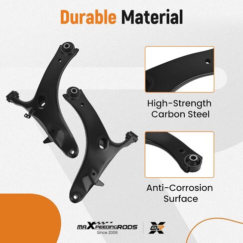 maXpeedingrods Front Lower Control Arms for Subaru Forester 2009-2013, for Subaru Impreza 2011-2014 with Ball Joint Assembly, 20202SC002 in Kuwait