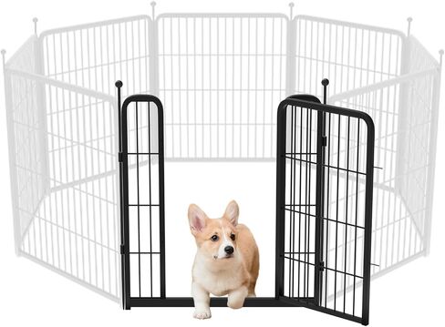 FXW Rollick Dog Playpen, 1 Add-On Gate Panel, Single 32-Inch Gate Panel in Kuwait