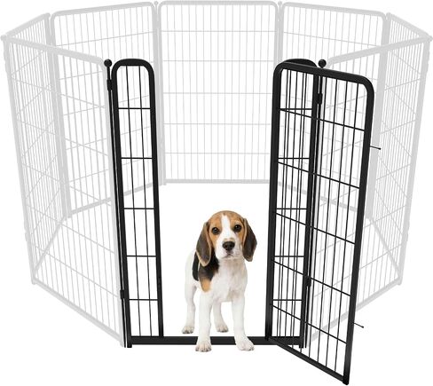 FXW Rollick Dog Playpen, 1 Add-On Gate Panel, Single 32-Inch Gate Panel in Kuwait