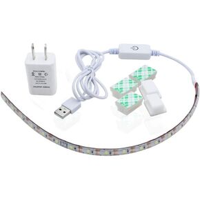 UNIE Sewing Machine LED Lighting Kit,12inch LED Strip Lights 18 LEDs, LED Light Strip with Touch Dimmer USB Power Supply 6500K Cold White for Sewing Machines(US Plug)