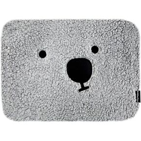 Pluffy HACHAN Laptop Pouch [13 inch/15 inch/17 inch] Cute Fluffy Laptop Pouch Case Sleeve for Women (Brown, 17 inch)
