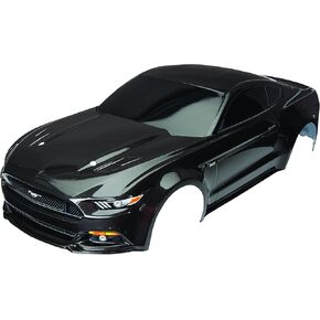 Traxxas Black Painted Ford Mustang GT Body (1: 10 Scale) Vehicle