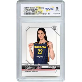 2024 Panini Caitlin Clark Rookie Card RC All-Rookie Team #247 - Graded GEM Mint 10