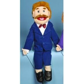 Sunny Toys, Mr Goodman, Dad in Blue Suit, Full Body Puppet