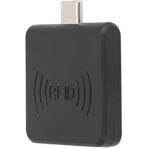 Reader, Type C IC Card Reader Less Mobile Phone Card Reader Card Reader Writer with Radio Frequency Identification Card Reader 13.56Mhz for (Black)