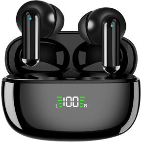 Translation Earbuds Real time, AI Translation Earbuds, Including 144 Language Accent Translation, for iOS and Android, Perfect for Travel and Business Study(Black)