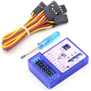 NX3 PRO 3D Flight Controller Gyro Stabilizer Compatible with RC Fixed-Wing Aircraft and Racing Drones Compatible with Various Models(5 Sets)