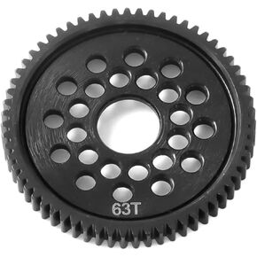 Compatible with Tamiya for TB-05 for TC01 RC Car Upgrade Parts Accessories Steel 63T 06 Module Spur Gear Main Gear 51609 RC Car Accessories