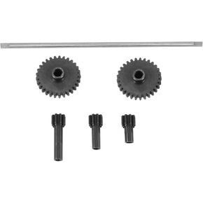 RC Spare Part Compatible with Wltoys K969 K979 K989 P929 P939 1/28 RC Car Upgrade Parts Metal Cetner Drive Shaft Reduction Gear Driving Gear Kit