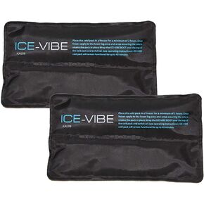 Ice Vibe Cold Packs - Hock Bead 1pair, Black/Aqua, Each
