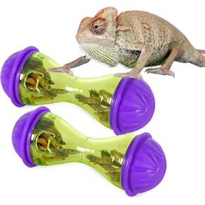 Bearded Dragon Toys Reptile Feeder Toy,Bearded Dragon Accessories Reptile Feeder Enrichment Toys for Bearded Dragons, Gecko,Lizard,Gecko, Small Animals,Set of 2