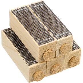 Beekeeping Queen Cage - 5pcs Handmade Wooden Bee Cages - Essential Beekeeper Equipment for Queen Rearing & Hive Transport