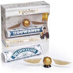 رائع! عالم السحرة: الغموض الطيران الذهبي - حركة الوهم وعبادة لعبة ، تعليق خيط يدوي ، Harry Potter Collectible Quidditch Ball نسخة طبق الأصل