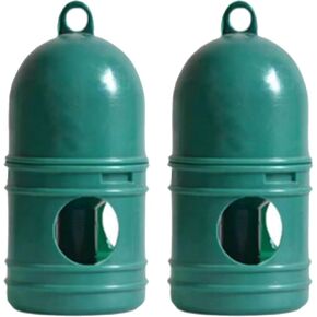 2pcs 1L حمامة مياه تغذية موزع ماء الطيور الشارب ، قابلة للفصل ، إكسسوارات التغذية التلقائية للمياه ، حمامة حمامة حمامة حمامة حمامة تلقائي للببناء