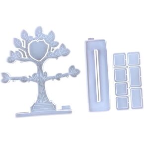 Angoily 1Set Silicone Photo Frame Molds Epoxy Mold for Crafting Personalized Photo Frames for Home Decor and Projects