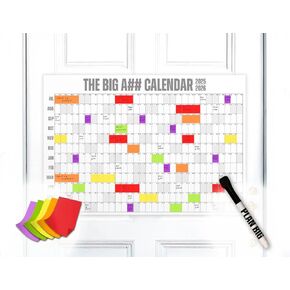 Mid-Year Door Calendar, Blue