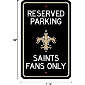 FANMATS NFL - Seattle Seahawks Team Color Reserved Parking Sign Décor 18in. X 11.5in. Lightweight in Kuwait