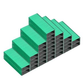 PATIKIL Staples for Stapler, 2 Pack(1000Pcs Staples Per Pack) #10 Mini 3/16 Inch Length Staples Jam Free for Home Office Supplies, Red