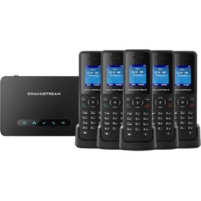 Grandstream DP750 Long-range DECT Base Station + DP720 5-UNITS DECT HD Handset