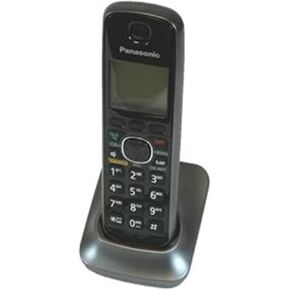 Panasonic KX-TGA660M Extra Handset for 764XX Series Cordless Phones, Metallic Gray