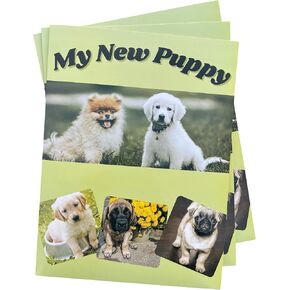 Puppy Information Folders (10 Pack) - New Puppy Folder Set for Dog Breeders, Veterinarians, and Shelters