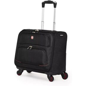 Swiss Gear SWA5176 15-Inch Wheeled Business Laptop Case - Black