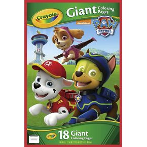 Crayola Paw Patrol Giant Coloring Pages