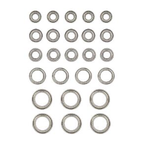 RC Car Accessories Compatible with Axial for RBX10 for Ryft 1/10 RC Crawler Car Upgrade Parts Spare Accessories 25Pcs Steel Ball Bearing Set