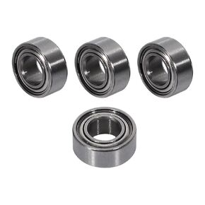 RC Car Accessories Compatible with JLB for Racing for Cheetah 1/10 RC Car Upgrade Parts Replacement Accessories 4 Pcs Ball Bearing(5X10X4MM) BE002