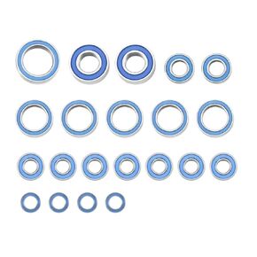 RC Repair Parts Compatible with Traxxas for Slash 4X4 for VXL for Rustler HQ727 1/10 RC Car Upgrade Parts Accessories 21Pcs Sealed Bearing Kit