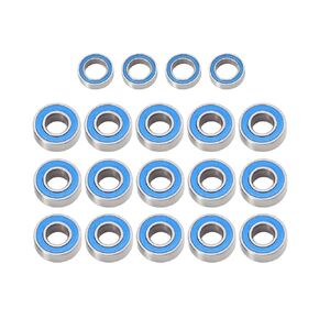 RC Parts Compatible with Traxxas for Slash for Bandit for Stampede 1/10 RC Car Upgrade Parts Accessories 19pcs Sealed Bearing Kit