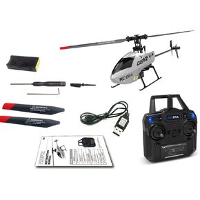YuXiang C129 V2 4CH Flybarless Micro RC Helicopter w/ 6-Axis Gyro and Altitude Control - RTF (HELIDIRECT)