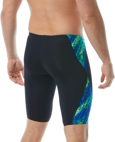 TYR SPORT Men's Standard Jammer, Blue/Green, 26 in Saudi Arabia