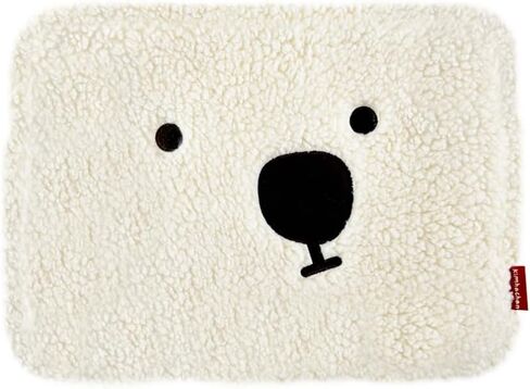 Pluffy HACHAN Laptop Pouch [13 inch/15 inch/17 inch] Cute Fluffy Laptop Pouch Case Sleeve for Women (Brown, 17 inch) in Saudi Arabia