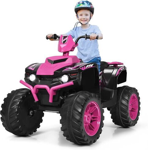 olakids 12v Kids ry on ATV ، سيارة كهربائية 4 Wheeler للأطفال الصغار ، سيارة رباعية تعمل بالبطاريات مدعومة بالبطاري in Kuwait