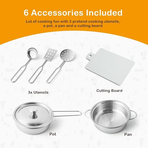 تلعب Joyldias Kids المطبخ ، الزاوية الخشبية المتظاهر ألعاب المطبخ المطبخ مع الأضواء والأصوات الواقعية ، فرن الميكروويف ، موزع المياه ، الهاتف ، بالوعة ، ملحقات الطهي ، للأعمار 3+ ، الوردي in Kuwait