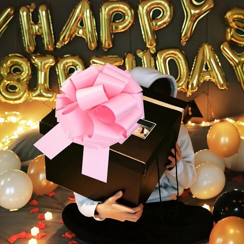 12" Extra-Large Decorative Bow - 1 Piece Premium Crafted Gift Bow for Bikes, Large Appliances, Presents | Versatile Table & Party Decorations, Durable Event & Home Décor Accessories in Saudi Arabia