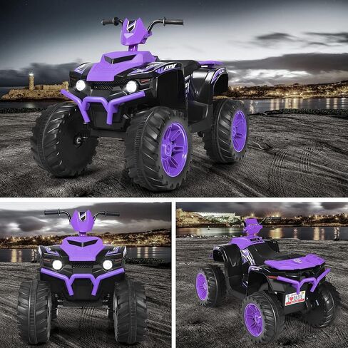 olakids 12v Kids ry on ATV ، سيارة كهربائية 4 Wheeler للأطفال الصغار ، سيارة رباعية تعمل بالبطاريات مدعومة بالبطاري in Kuwait