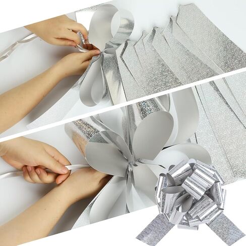 12" Extra-Large Decorative Bow - 1 Piece Premium Crafted Gift Bow for Bikes, Large Appliances, Presents | Versatile Table & Party Decorations, Durable Event & Home Décor Accessories in Kuwait