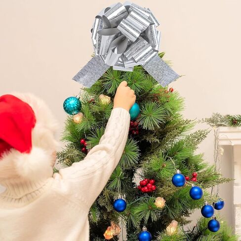 12" Extra-Large Decorative Bow - 1 Piece Premium Crafted Gift Bow for Bikes, Large Appliances, Presents | Versatile Table & Party Decorations, Durable Event & Home Décor Accessories in Kuwait