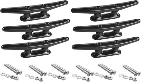 Thorn Boat Nylon Cleat Dock Black Plastic Cleats Pack of 4 in Saudi Arabia
