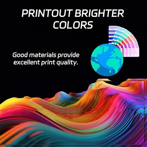 High Yield DV214K Developer Unit Compatible for Konica Minolta bizhub C227 bizhub C287 Printers, Print Clearly (4 Pack Black) in Kuwait