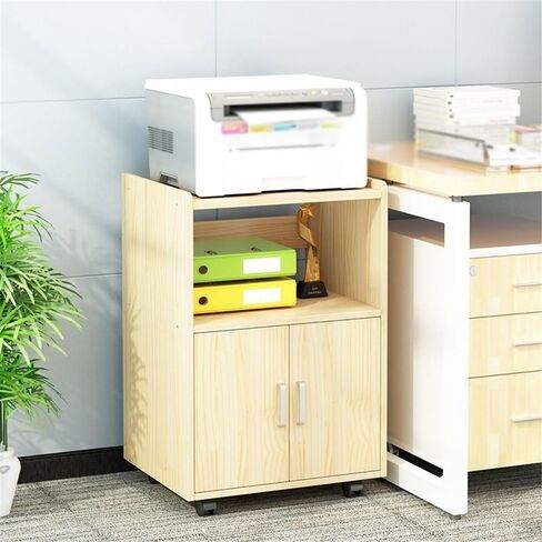 File Cabinet Removable Office Shelf Printer Shelf Filing Cabinet Multi-Tier Storage Shelf with Door Desk Side Cabinet Filing Cabinets(Multi-Colored) (Multi Color One Size) in Saudi Arabia