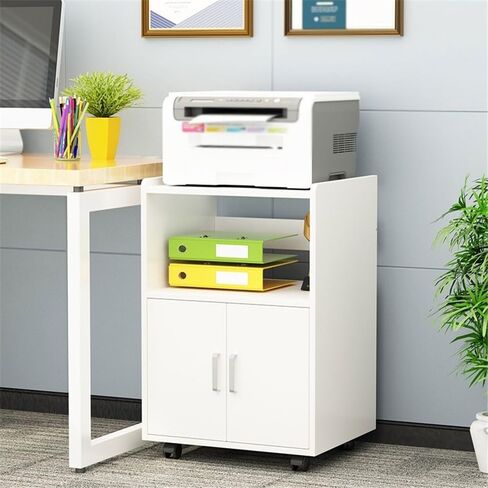 File Cabinet Removable Office Shelf Printer Shelf Filing Cabinet Multi-Tier Storage Shelf with Door Desk Side Cabinet Filing Cabinets(Multi-Colored) (Multi Color One Size) in Saudi Arabia