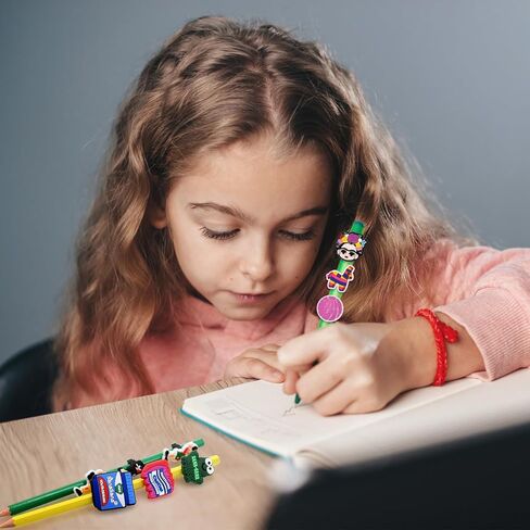 24PCS Mexican Pencil Toppers Pencil Clip Decoration for Students Gifts Awards,Chavo del ocho Straw Toppers for tumbler Glass Straw Decoration in Kuwait