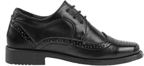 Josmo Boy's Sebastian Oxford, Black, 1 Medium US Little Kid in Saudi Arabia